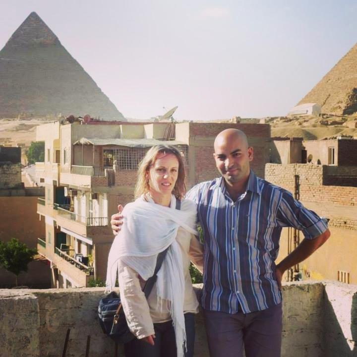 Abo Stait - Pyramid View Homestay Kafret el-Gabal Zewnętrze zdjęcie